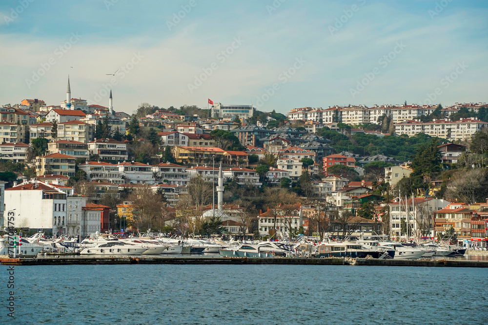 Boyacıkoy village view from Istanbul Bosphorus cruise