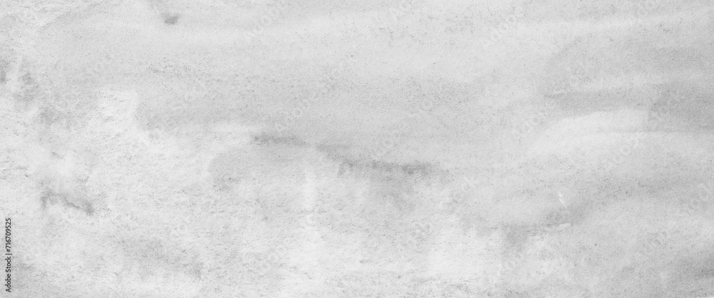 Naklejka premium Watercolor background, art abstract surface gray, black watercolor painting textured design on white paper background, banner, backdrop, template, poster, wallpaper