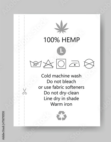 Hemp Fabric Washing Instruction