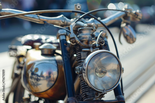 Vintage motorcycle © Fabio