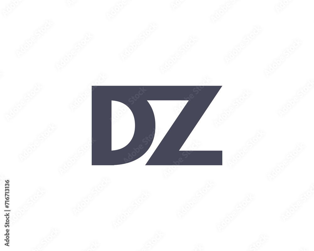 DZ logo design vector template DZ logo design vector template
