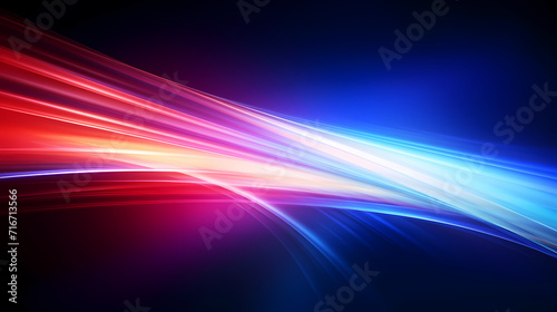 Glowing road speed lines, neon speed abstract background