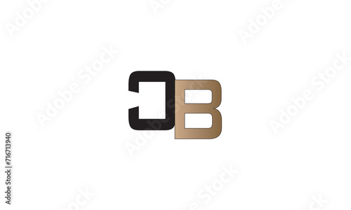  CB, BC, C, B Abstract Letters Logo Monogram