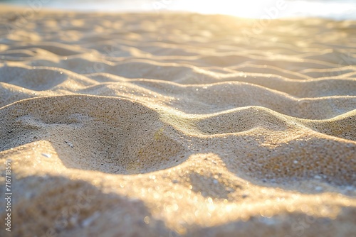 Mesmerizing Sand Texture Highlighting Intricate Patterns and Grains for Visual Elegance