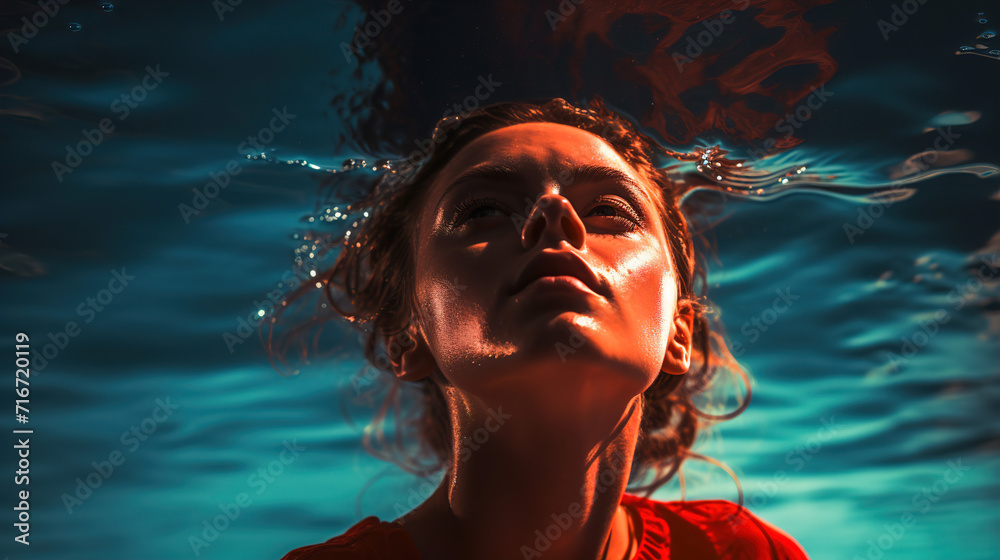 woman in the water woman in the water