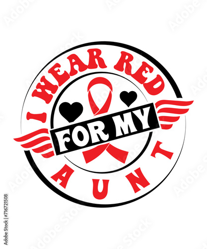 Heart Disease Awareness Svg Bundle