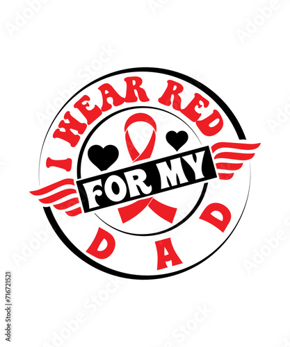 Heart Disease Awareness Svg Bundle