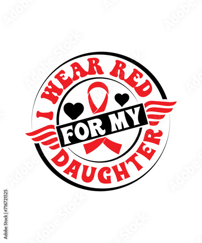 Heart Disease Awareness Svg Bundle