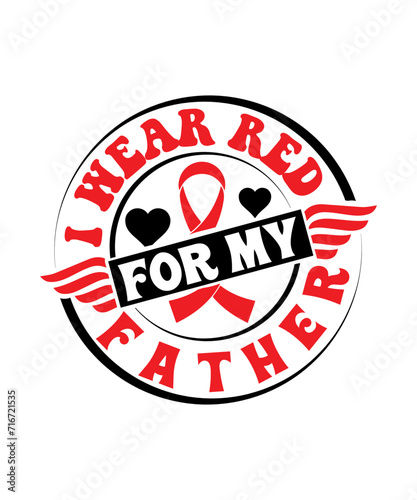 Heart Disease Awareness Svg Bundle