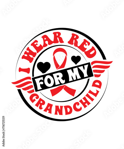 Heart Disease Awareness Svg Bundle