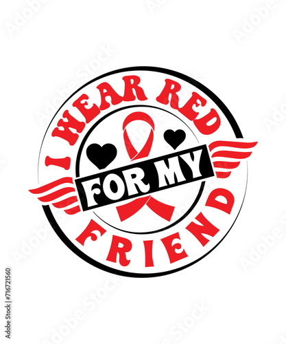 Heart Disease Awareness Svg Bundle