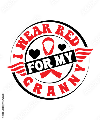 Heart Disease Awareness Svg Bundle