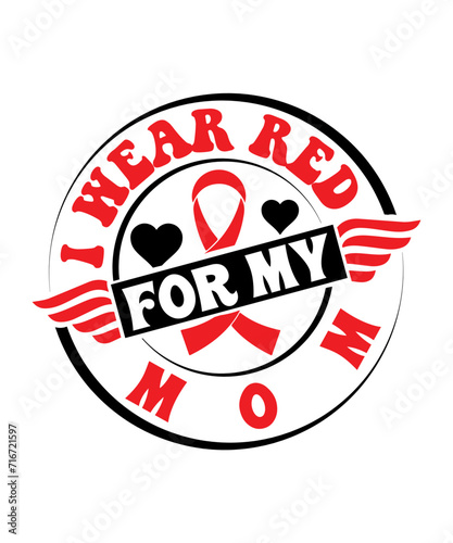 Heart Disease Awareness Svg Bundle
