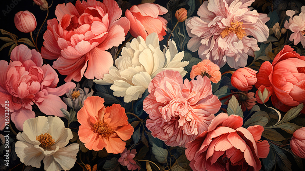 abstract floral background abstract floral background
