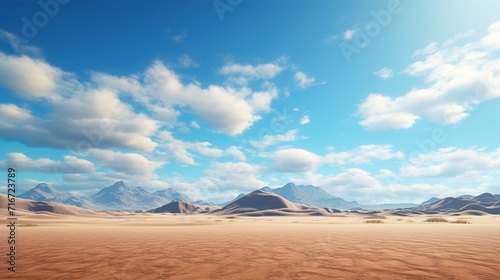 sand dunes and sky