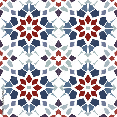 Intricate Islamic patterns showcase geometric elegance, intertwining lines, and vibrant motifs. Symmetry prevails, creating mesmerizing designs that reflect unity and connection to the divine.
