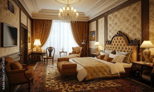 beautiful room in the hotel,comfortable, and luxury © Pumapala