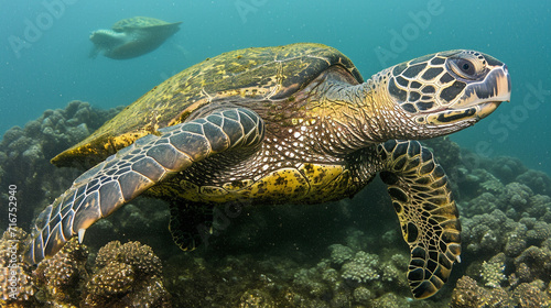 green sea turtle © AA
