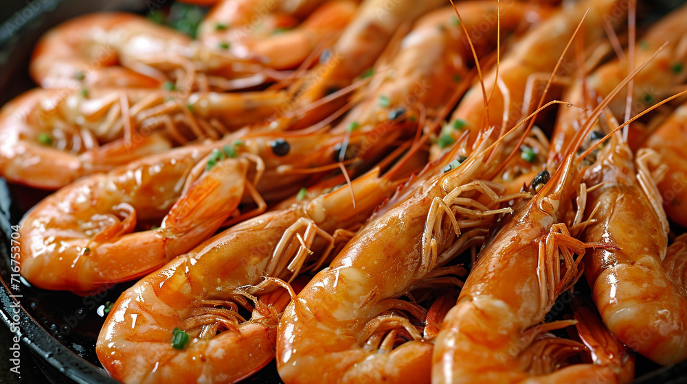 shrimp on ice shrimp on ice