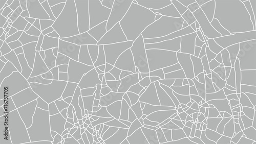 City map. Town streets. Downtown gps navigation plan. Abstract transportation scheme. Drawing scheme town, white line road on gray background. Urban pattern texture. Vector photo