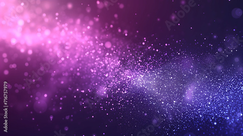 Galactic Bokeh Glitter Design