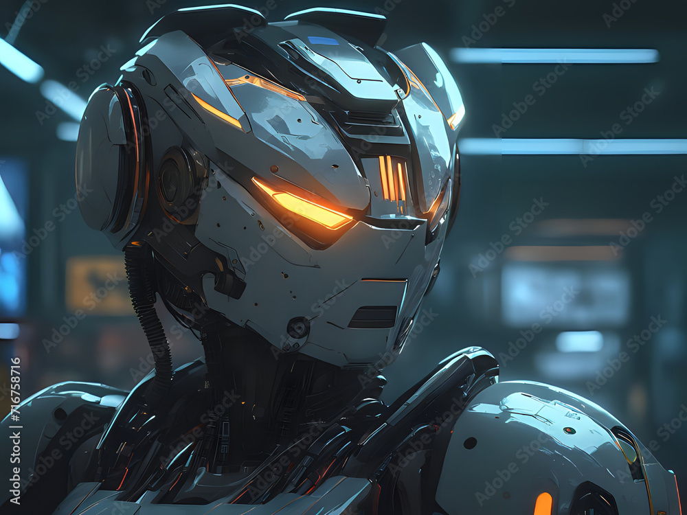 Fototapeta premium close up of a motorcycle