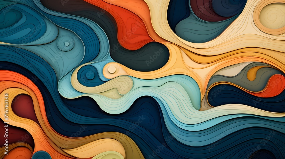design patterns in distinctive forms. Stock Photo | Adobe Stock