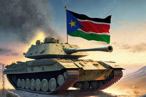 Heavy Battle Tank of South Sudan