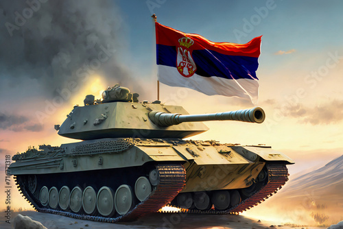 Heavy Battle Tank of Serbia