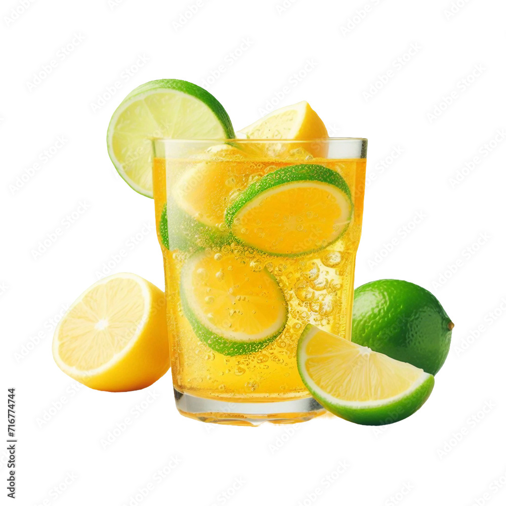 Lemon isolated on alpha layer on transparent background Ai generative. Lemon isolated on alpha layer on transparent background Ai generative.