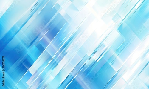 Bright blue business background. fresh and cool