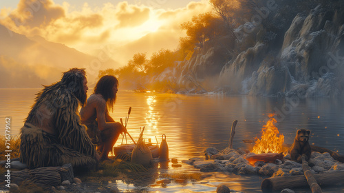 Paleolithic Hunter Gatherers Homo Habilis Ancestry early human civilization