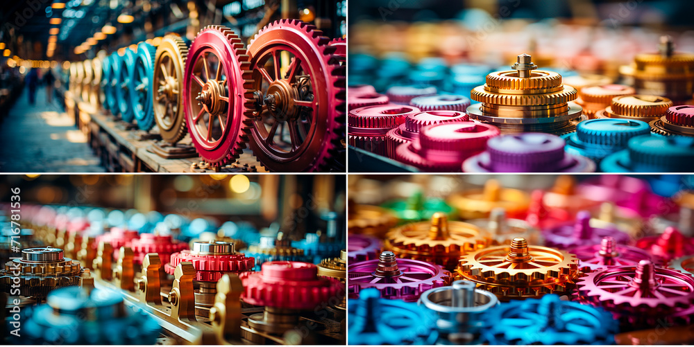 Production of high quality mechanical components. Specializing in gears for vintage photographic equipment. Using pastel colors to give our products a vintage touch.
