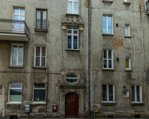 Obraz na płótnie Ulice Gdanska w salonie