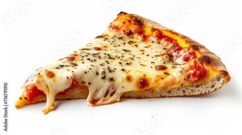 Delicious Slice of Pepperoni Pizza With Cheese - Tasty and Mouthwatering Food Photo