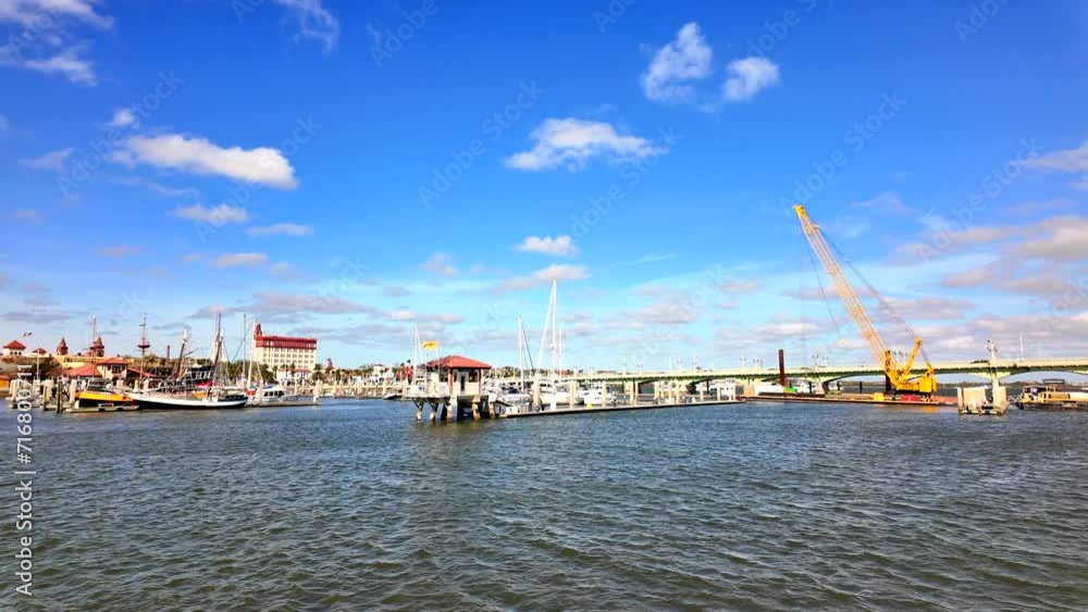 Waterfront scene St Augustine January 2024 Waterfront scene St Augustine January 2024