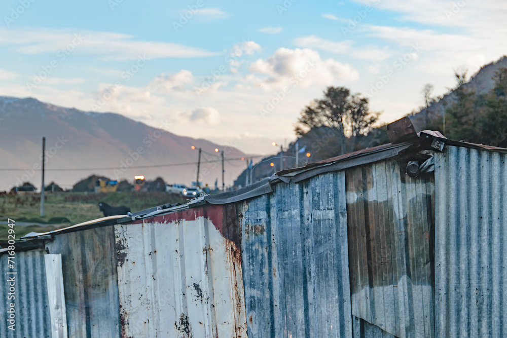 Puerto almanza, tierra del fuego, argentina