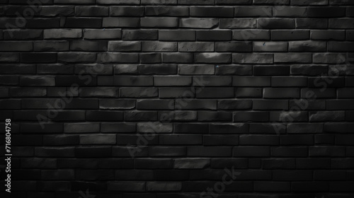black brick wall photo