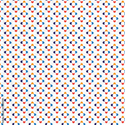 Saide Pattern design template
