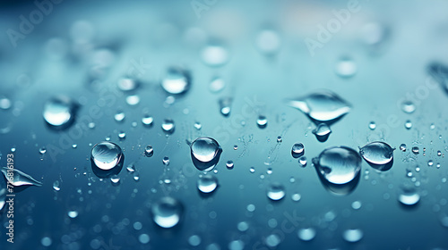 Frosted glass and water drops are used as a background.