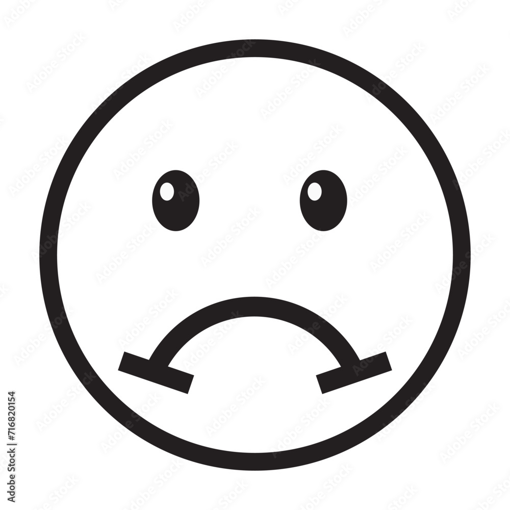 sad-face-emoticons-sad-face-line-emoji-emoji-line-art-vector-icons