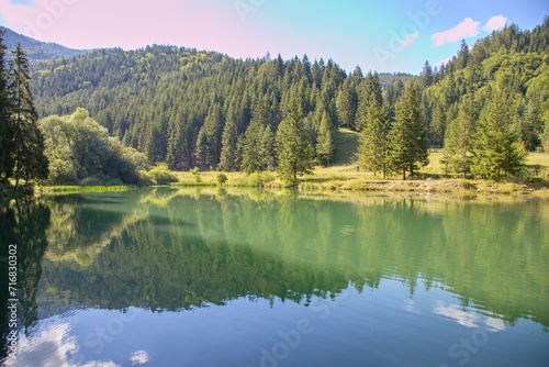 Čutkovská valley by Ruzomberok in summer, Slovakia