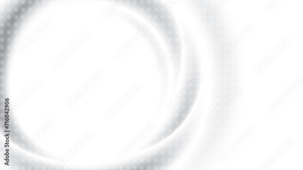 Abstract white and gray color, modern design stripes background with geometric round shape, halftone effect. Vector illustration. Abstract white and gray color, modern design stripes background with geometric round shape, halftone effect. Vector illustration.
