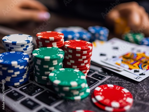 online casino desktop PC poster