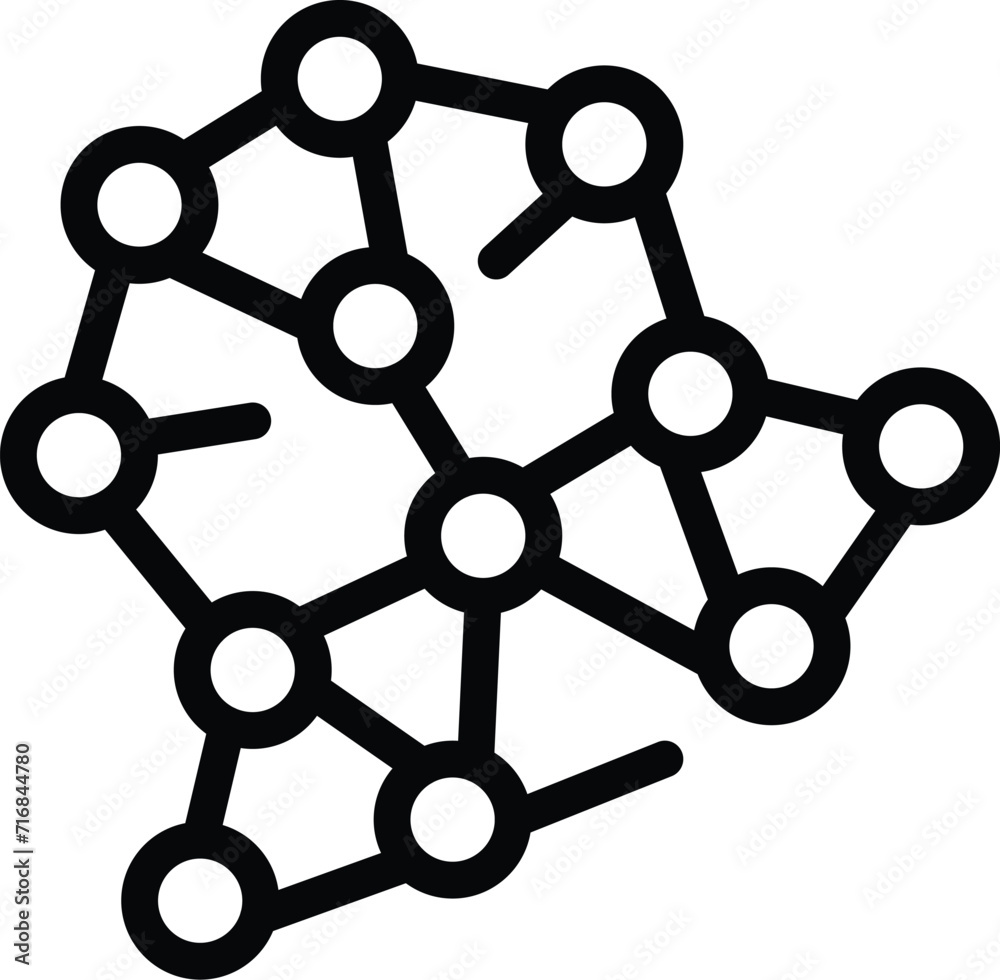 Atomic chemistry icon outline vector. School lady. Tech specialist Atomic chemistry icon outline vector. School lady. Tech specialist