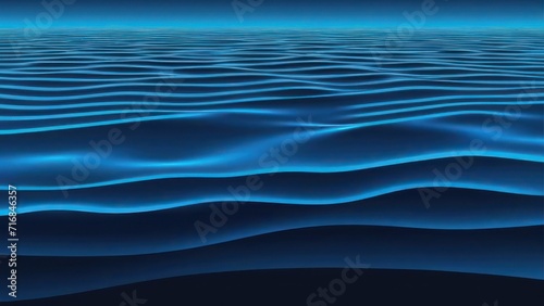 Water surface. Blue abstract background. Vector illustration for design. generative, ai.