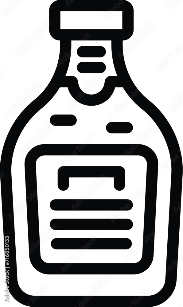 Israel wine bottle icon outline vector. Travel people. Tourism country opera Israel wine bottle icon outline vector. Travel people. Tourism country opera