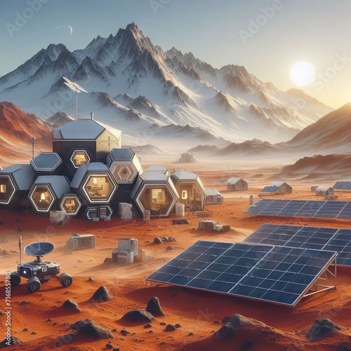 Human settlement on planet Mars