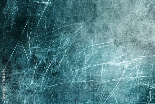 Scratched glass surface background