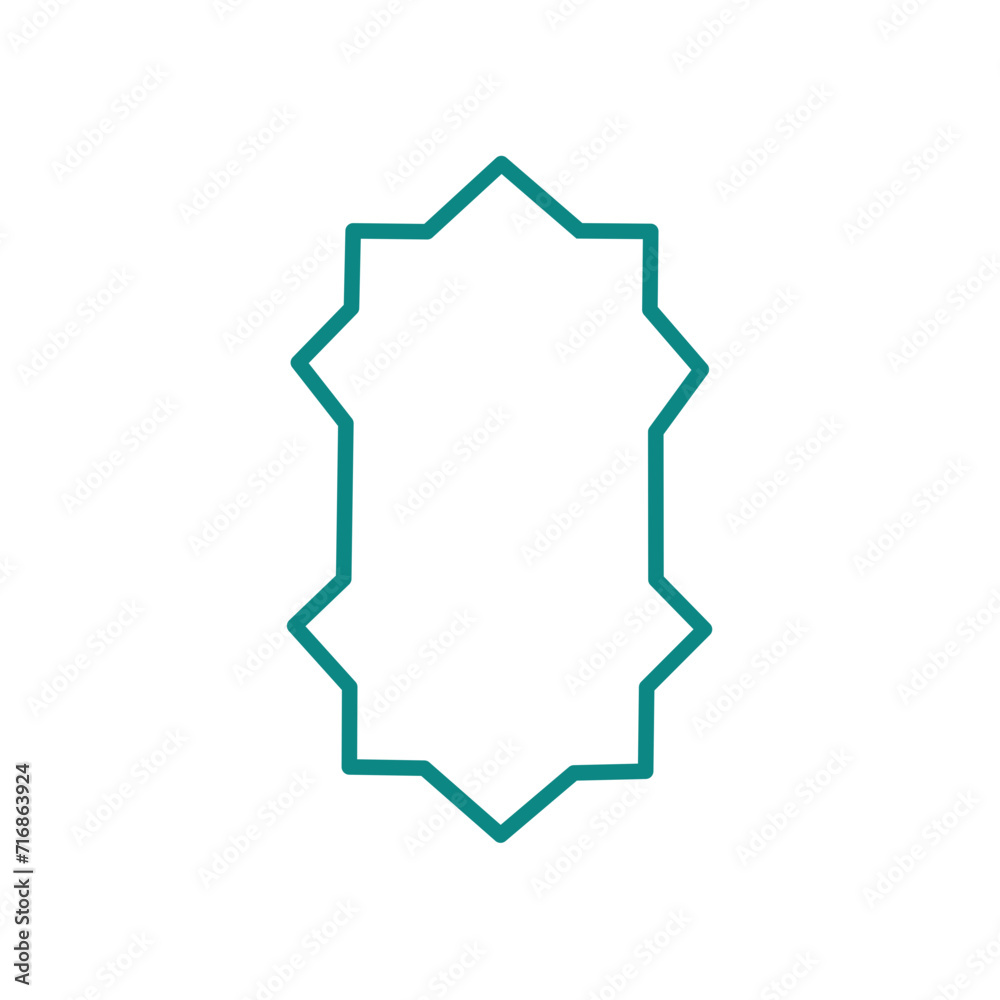 Islamic window frame Islamic window frame